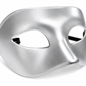 ANTIFAZ FANTASMA DE LA ÓPERA PLATEADO